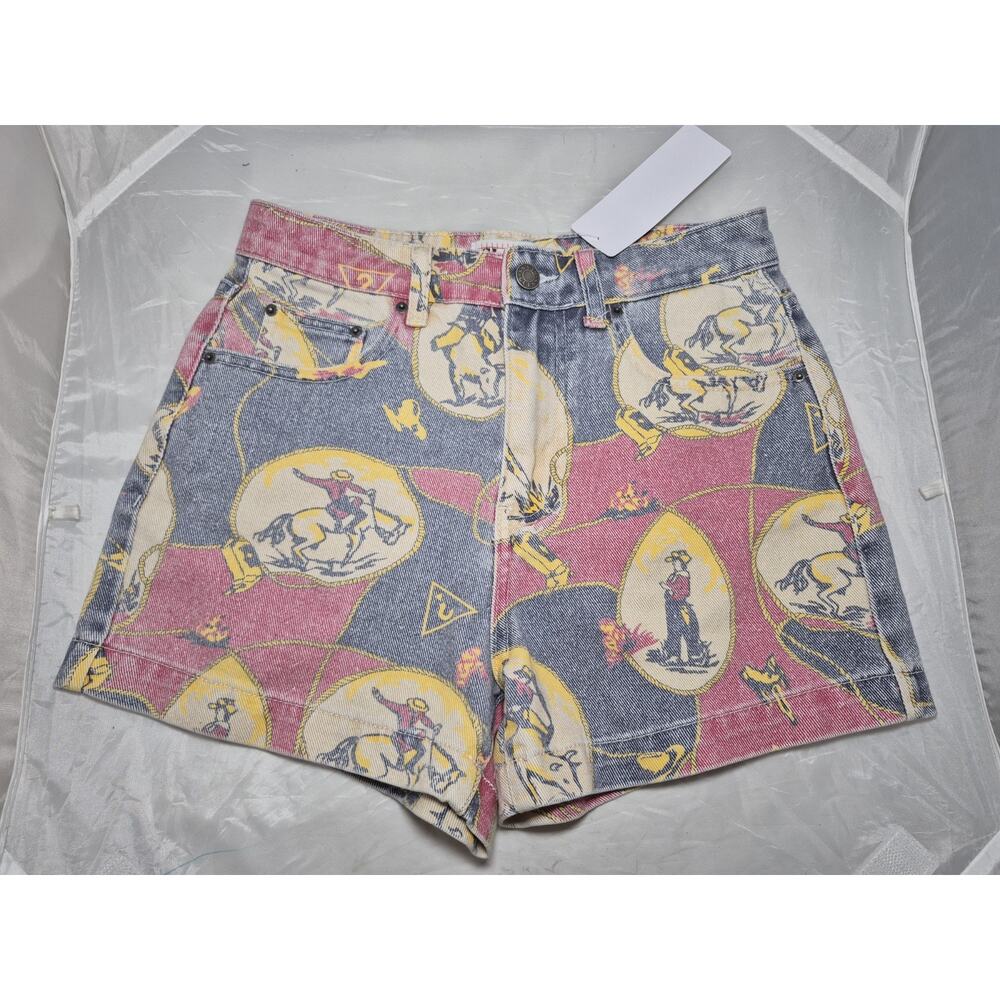 💥 Rare NWT 25 Guess Originals DENIM shorts Cowboy Urban Outfitters D4 Festival